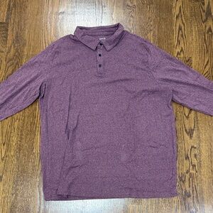NWOT LONG SLEEVE POLO